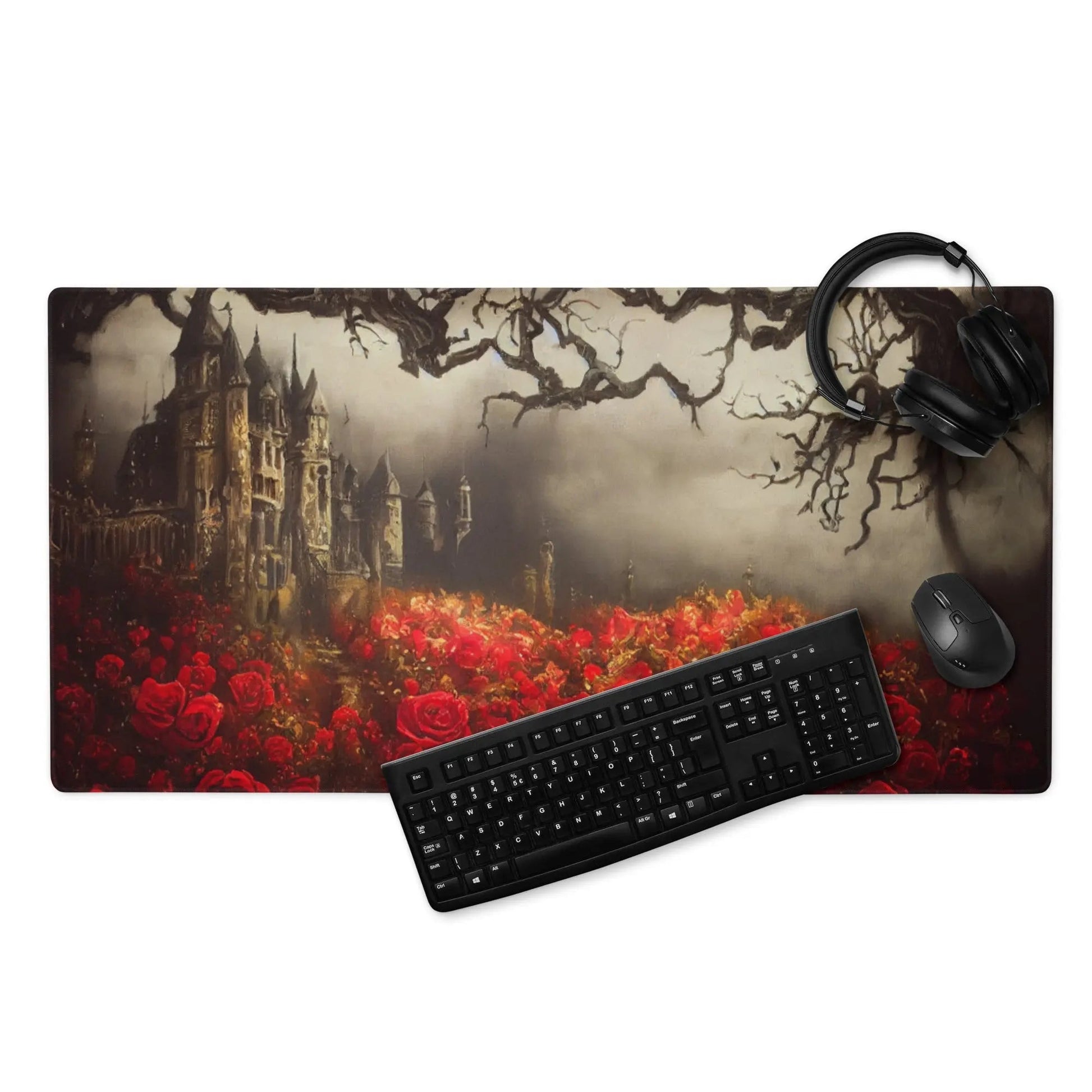 36″×18″ 1 Rosefield Castle Gaming mouse pad