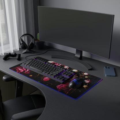 20 Roses aren’t Red Gaming Master LED Mouse Pad with 14