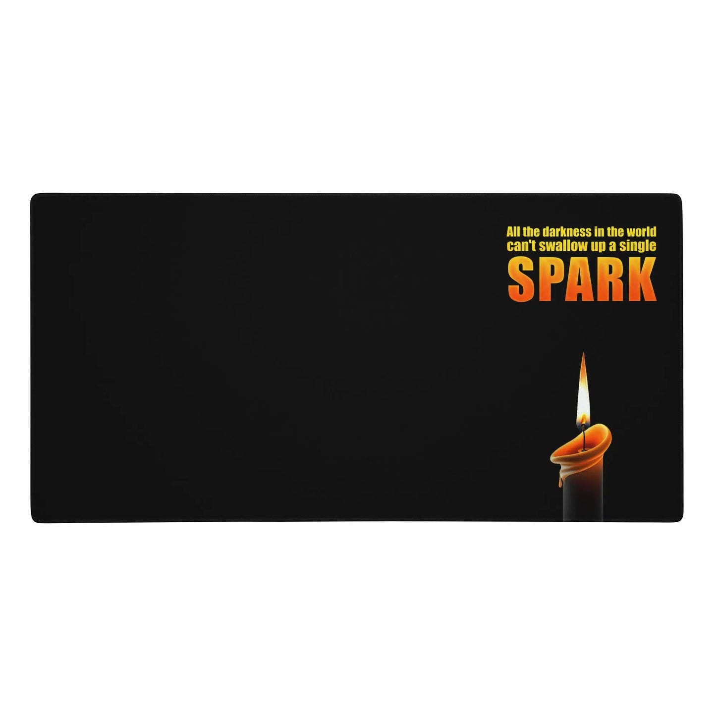 36″×18″ 1 Sense | A Single Spark Gaming mouse pad by Neduz