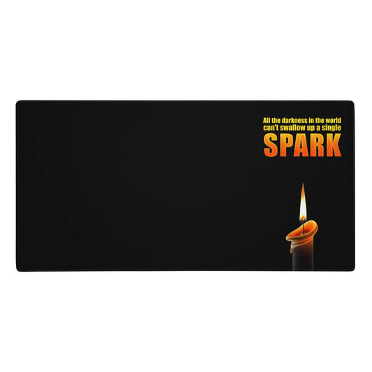 36″×18″ 1 Sense | A Single Spark Gaming mouse pad by Neduz