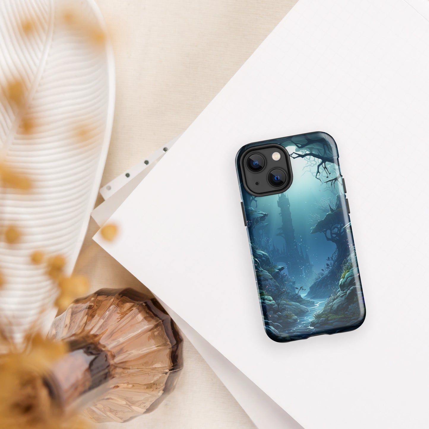 Neduz Abyssal Castle Tough Case for iPhone® 13 | Made to Order, Durable, Stylish