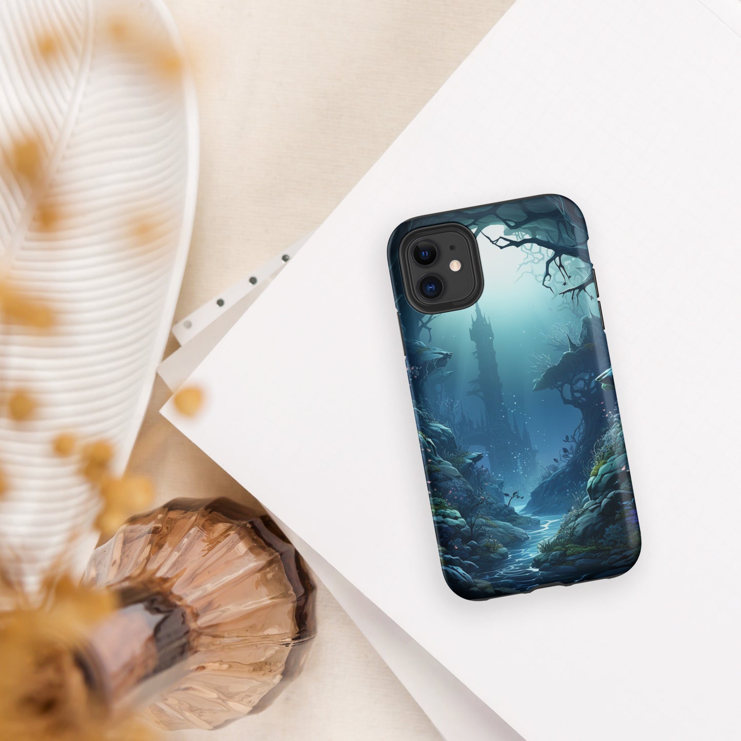 Neduz Abyssal Castle Tough Case for iPhone® 13 | Made to Order, Durable, Stylish