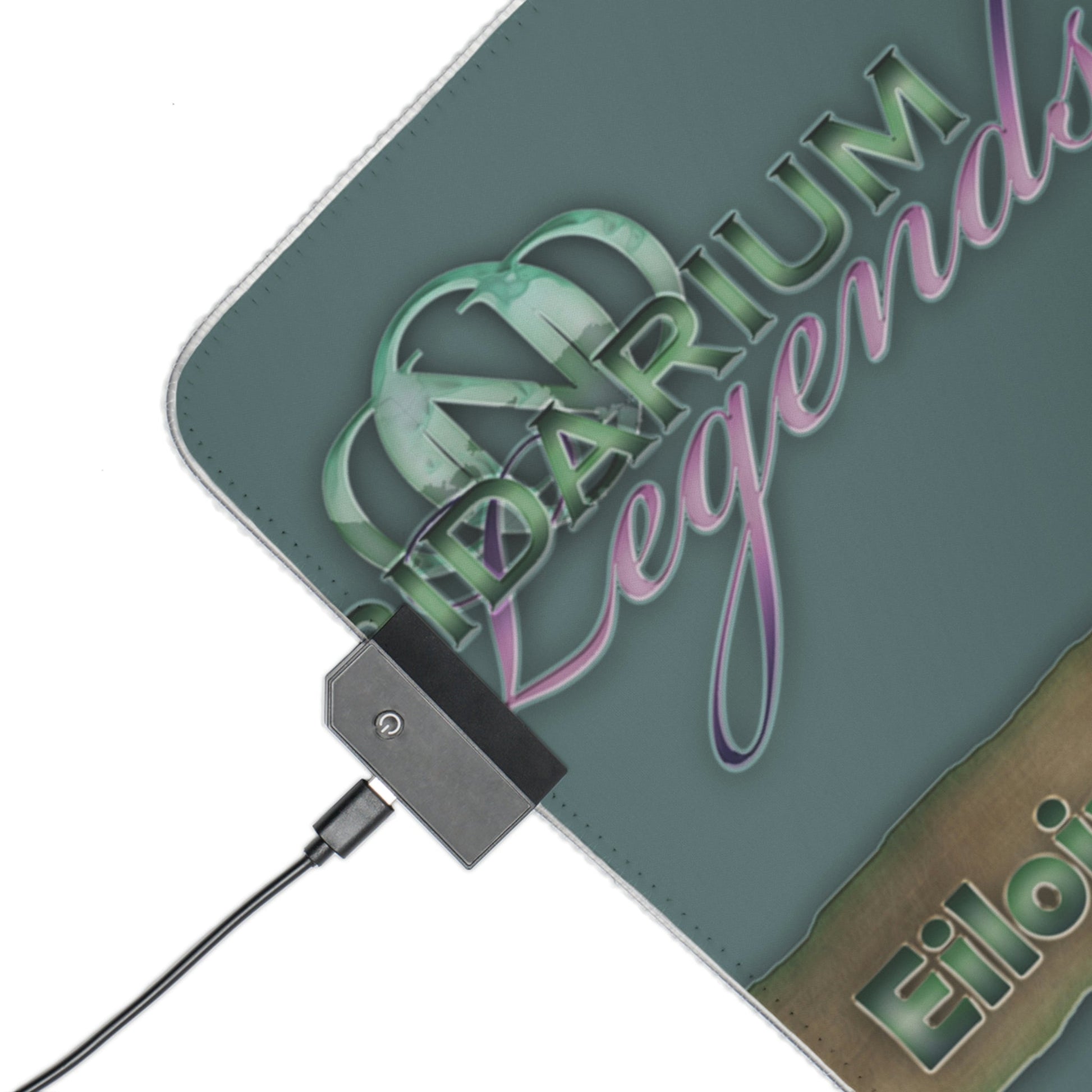 24 Viridarium Legends Eiloine LED Gaming Mouse Pad with 14