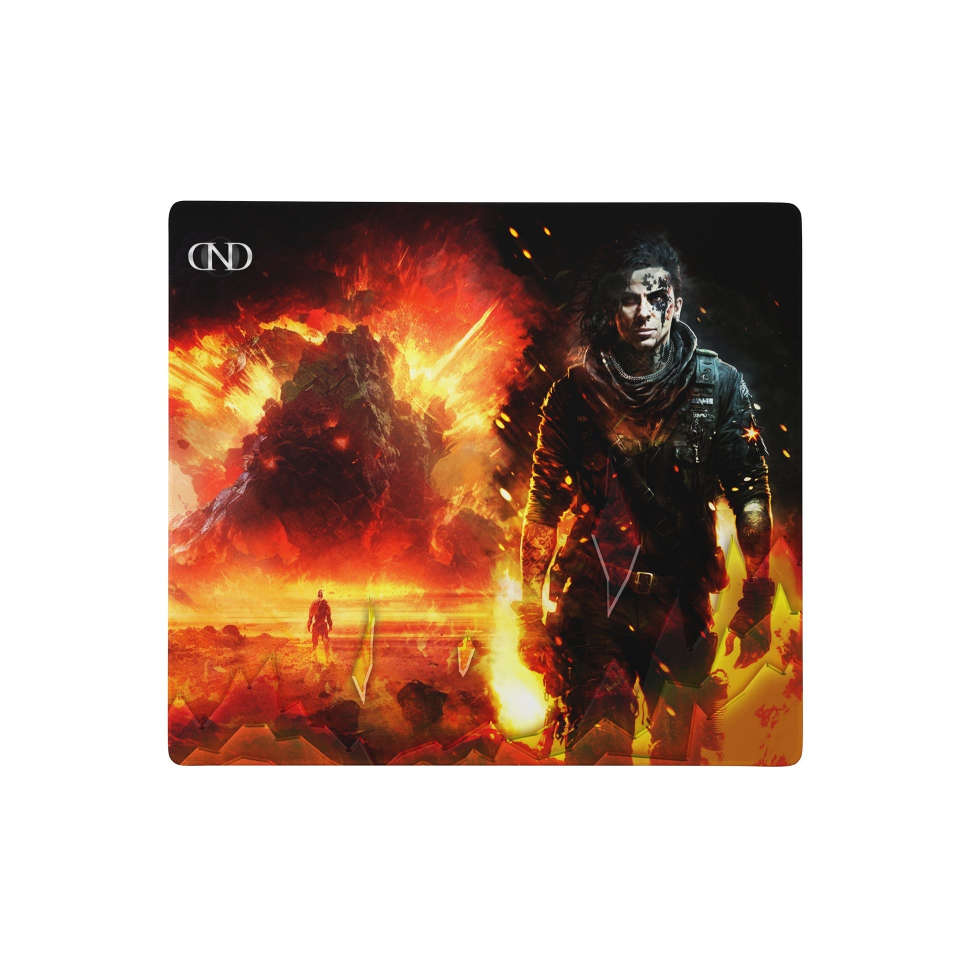 2 Watch the World Burn XXL Gaming Mouse Pad by Neduz Designs