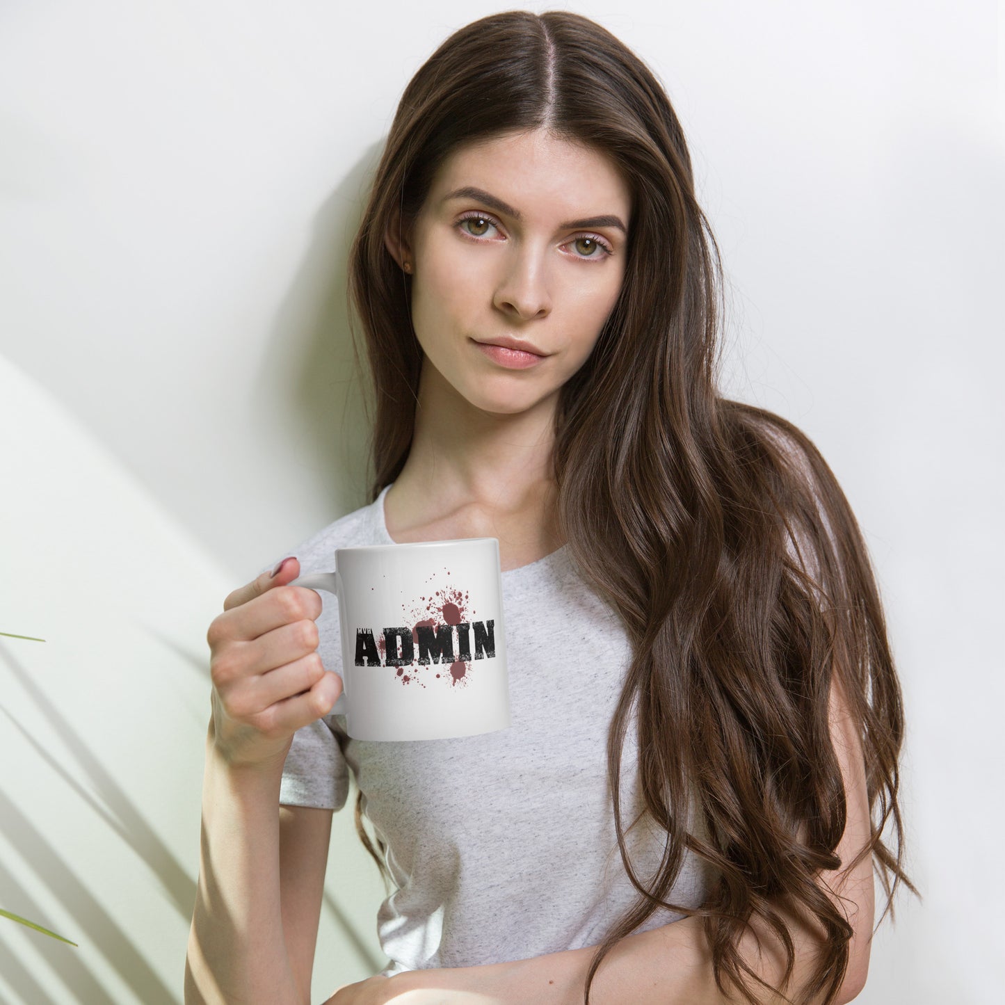 Neduz MVH Admin White glossy mug