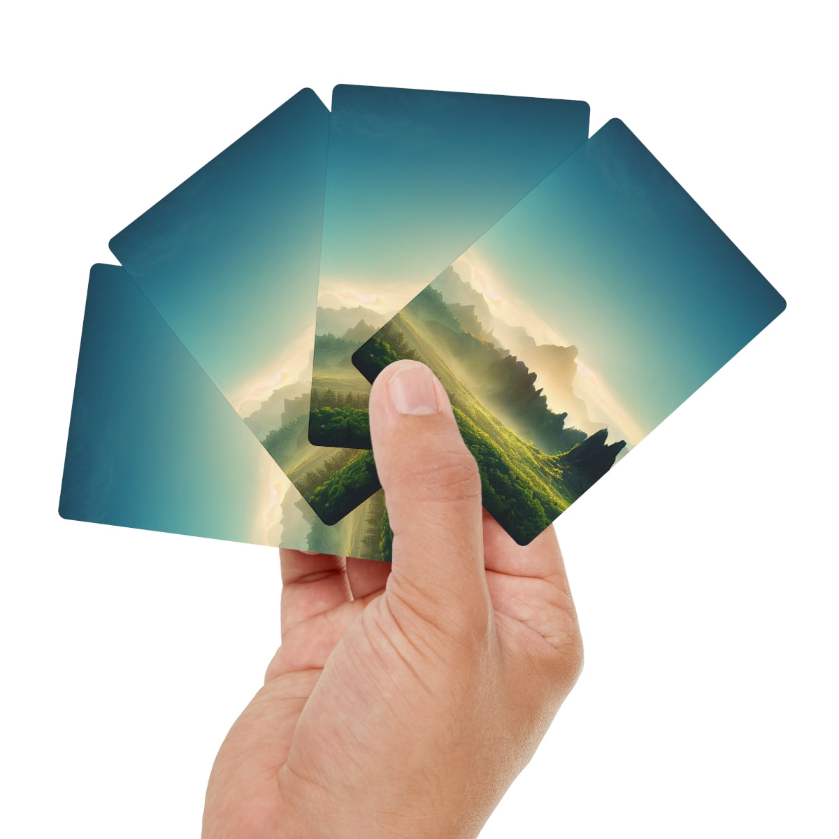 Landscape Highlands Poker Cards