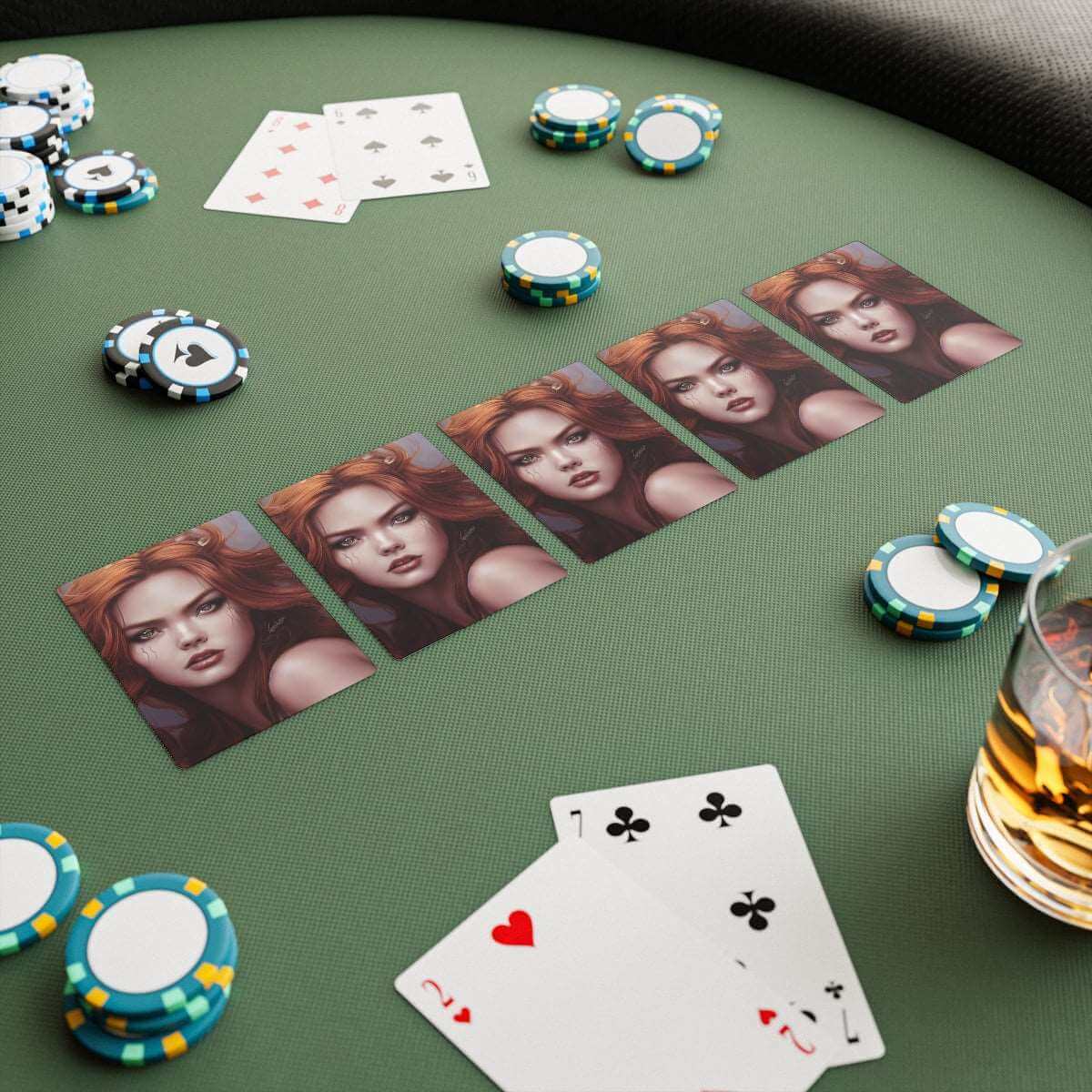 Gamified Cathalina Poker Cards