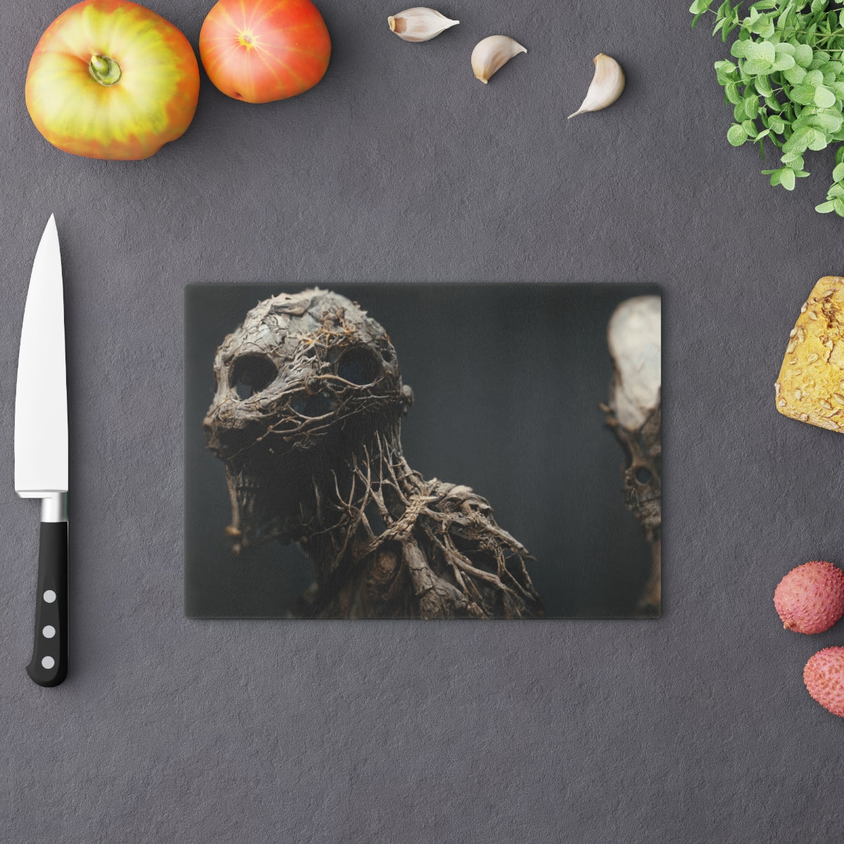 Maraheim Root Zombie Profile Cutting Board