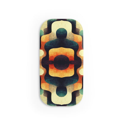 Neduz Orange Ripples Phone Click-On Grip