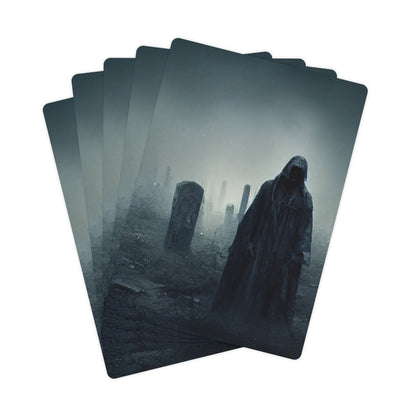 Maraheim Death at Graveyard Poker Cards