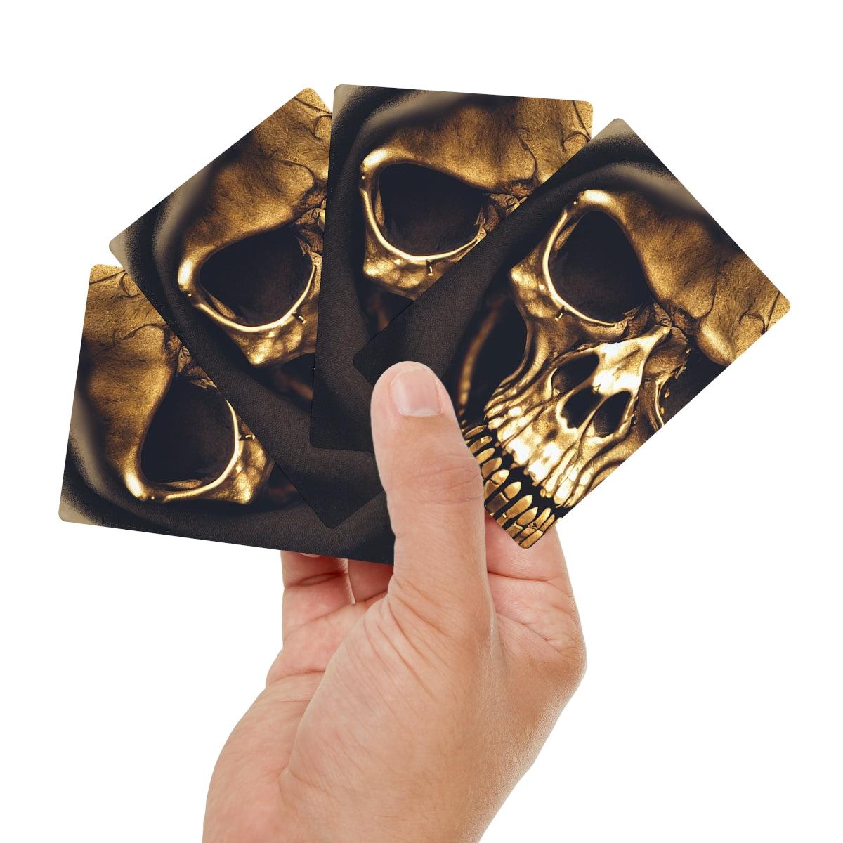 Artified Golden Grim Reaper Poker Cards - Image #8