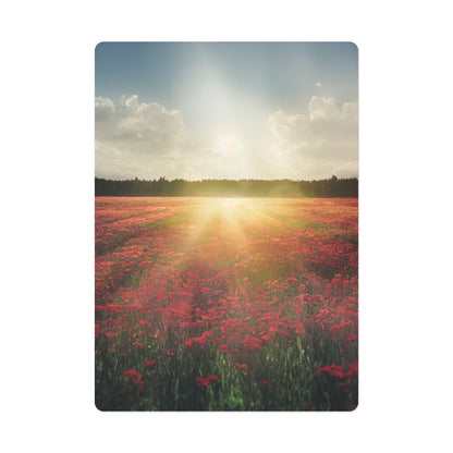 Landscape Bloom Poker Cards