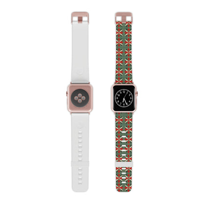 Neduz Designs Genuine Holidays Christmas Patterns 01 Watch Band for Apple Watch