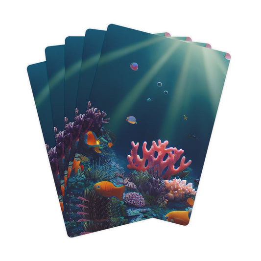 Peyzaj Mercanları Poker Kartları