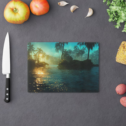 Landscape Caribbean Cutting Board