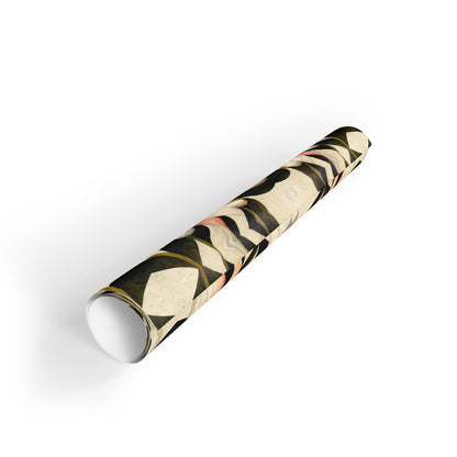 Artified Flora 01 Gift Wrapping Paper Rolls, 1pc