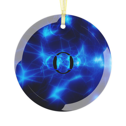 Incept Lightning Glass Ornament