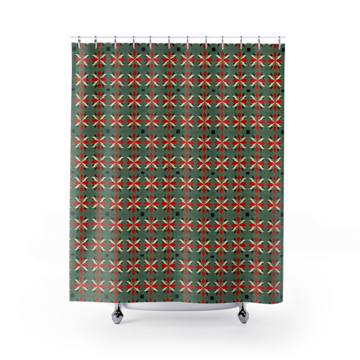Neduz Designs Genuine Holidays Christmas Patterns 01 Shower Curtains