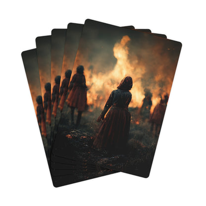 Maraheim Beldam Glade Witch Trials Poker Cards