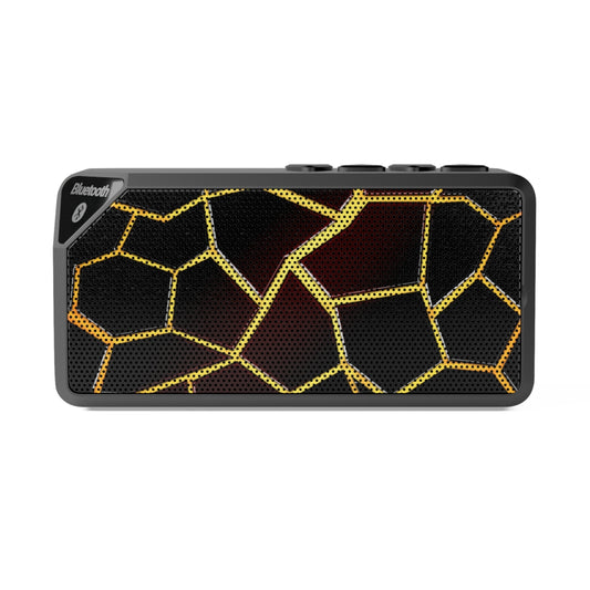 Neduz Designs Incept Fire Cracks Obsidian Jabba Bluetooth Speaker