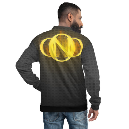 Neduz Designs Incept Burning Plate Unisex Bomber Jacket