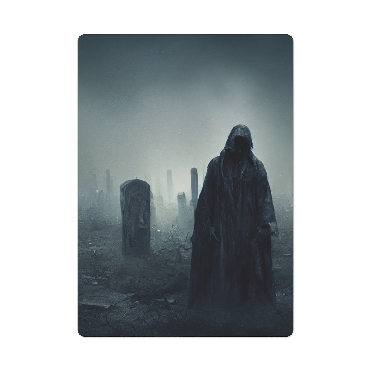 Maraheim Death at Graveyard Poker Cards