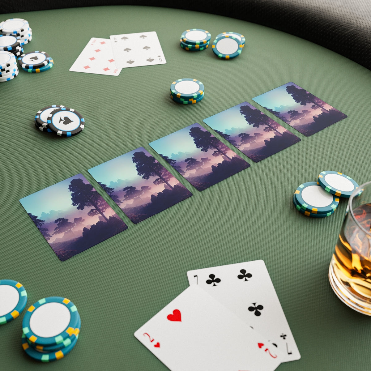 Landscape Dreamscape Poker Cards