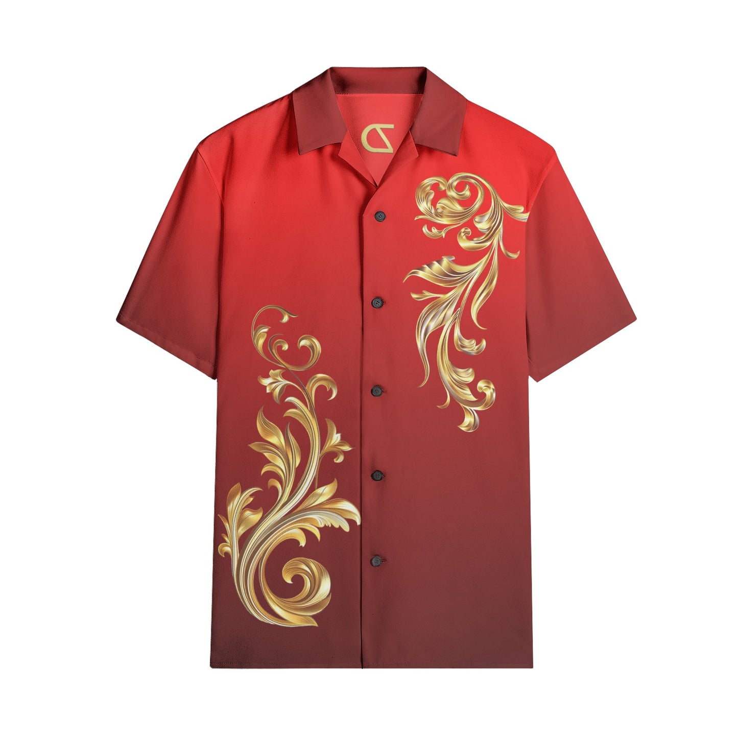 Neduz Lunar New Year 2024 Men's All-Over Print Short Sleeve Shirts