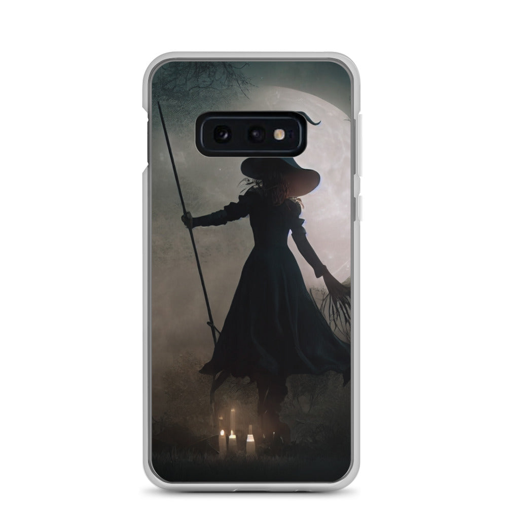 Neduz Designs Halloween Blockula Witch Samsung Clear Case