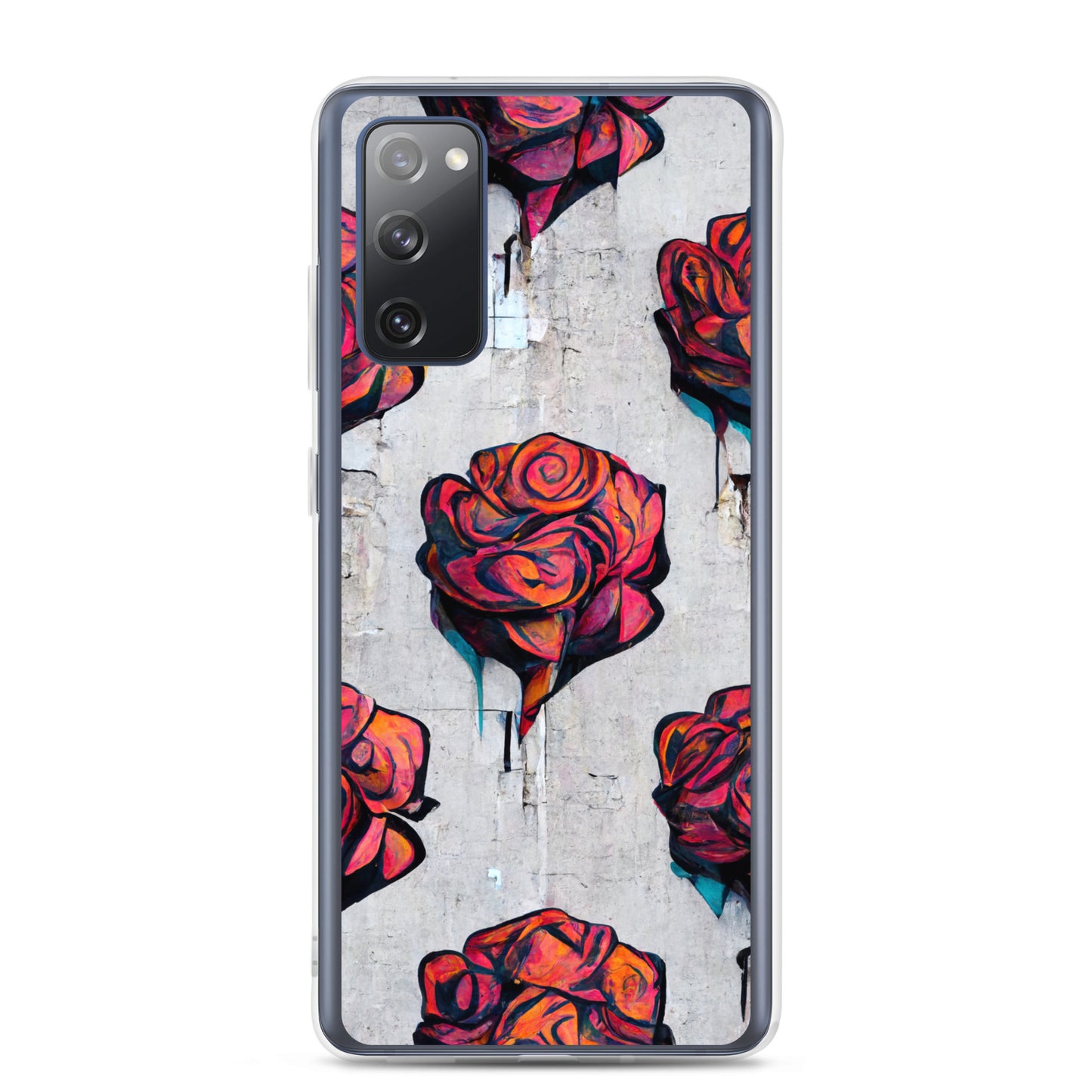 Neduz Designs Artified Graffiti Roses Samsung Clear Case