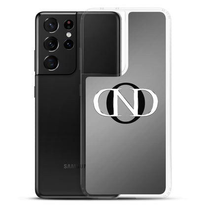 Neduz Designs Incept Plain Dark Samsung Clear Case