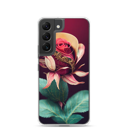 Neduz Designs Artified Fancy Rose Samsung Clear Case