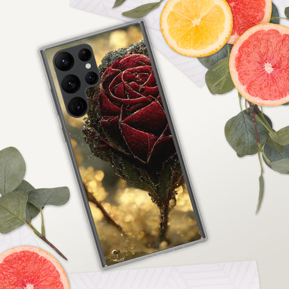 Neduz Designs Artified Goldfield Rose Samsung Clear Case