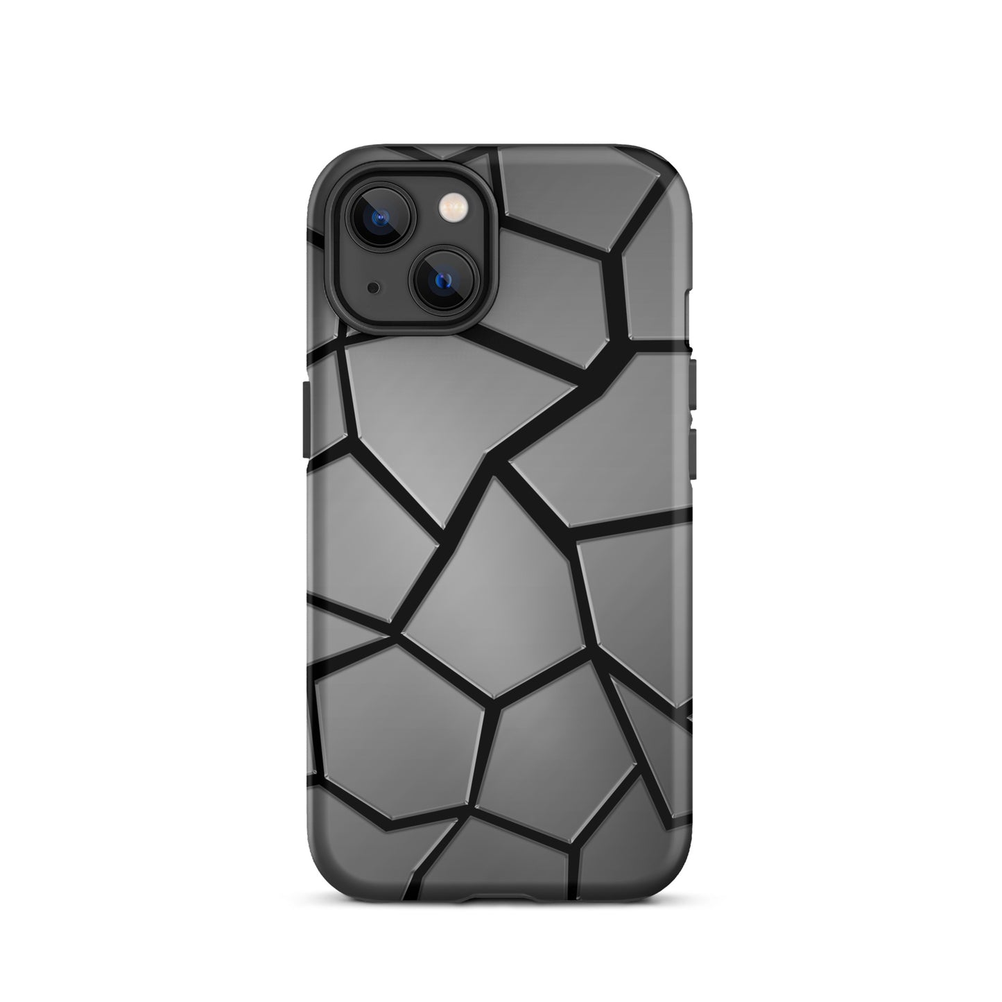 Neduz Designs Incept Black Cracks Tough iPhone kılıfı