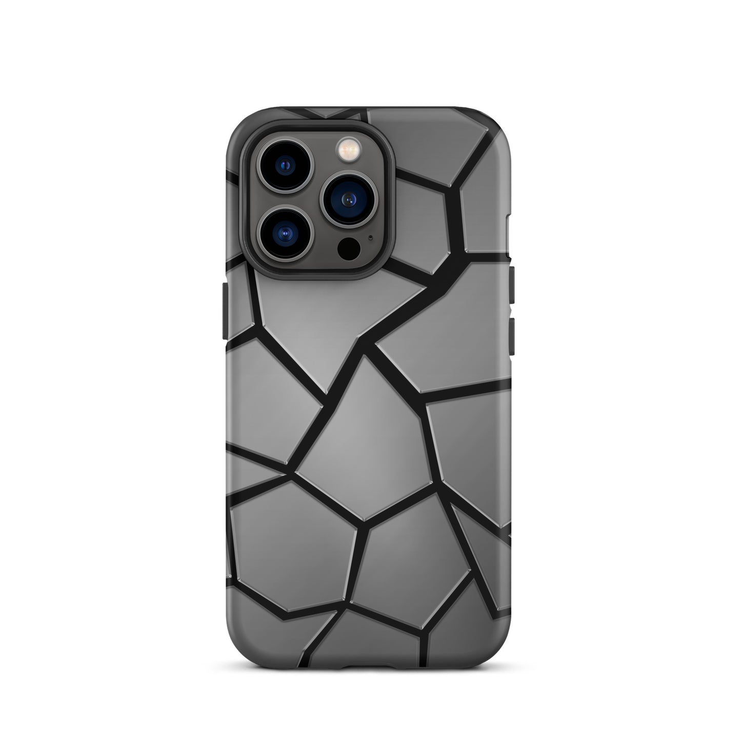 Neduz Designs Incept Black Cracks Tough Case for iPhone®