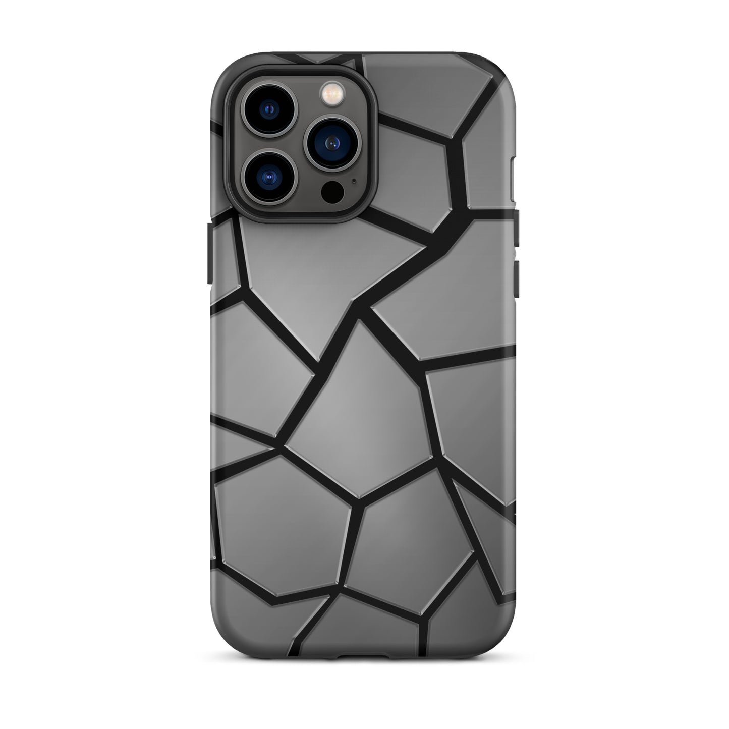 Neduz Designs Incept Black Cracks Tough Case for iPhone®