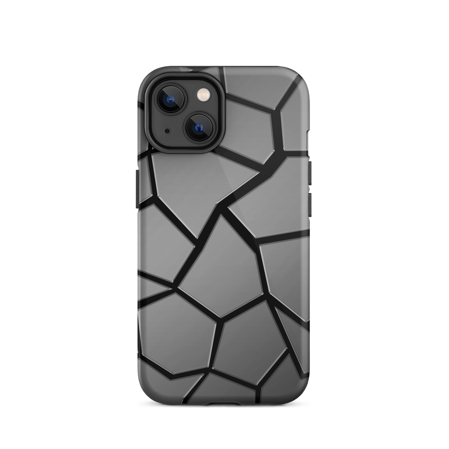 Neduz Designs Incept Black Cracks Tough iPhone kılıfı