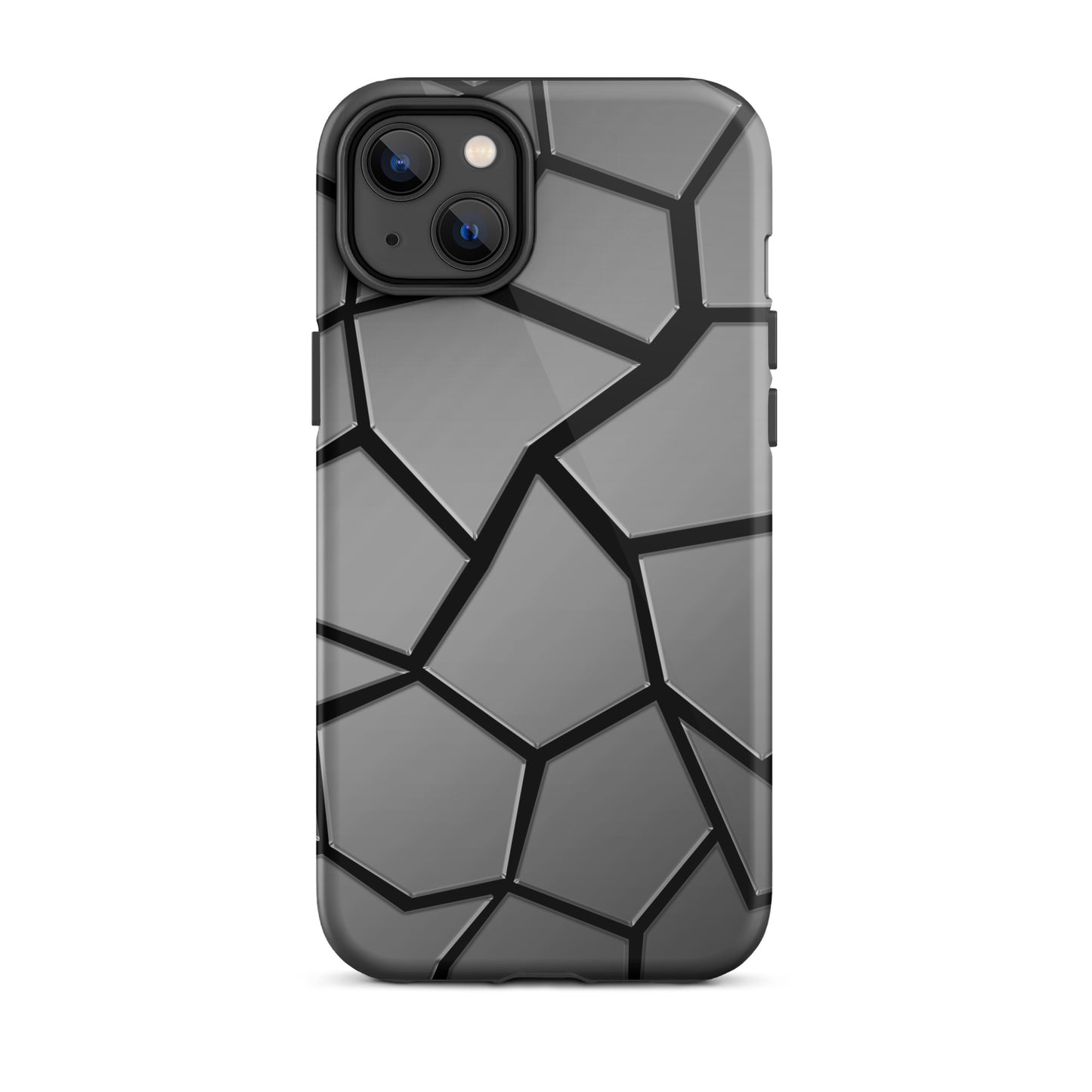 Neduz Designs Incept Black Cracks Tough iPhone kılıfı