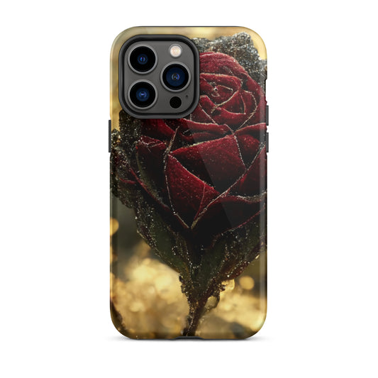 Neduz Designs Artified Goldfield Rose Tough iPhone kılıfı