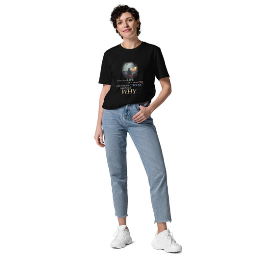 Neduz Designs Sense War Seçtik Unisex organik pamuklu t-shirt