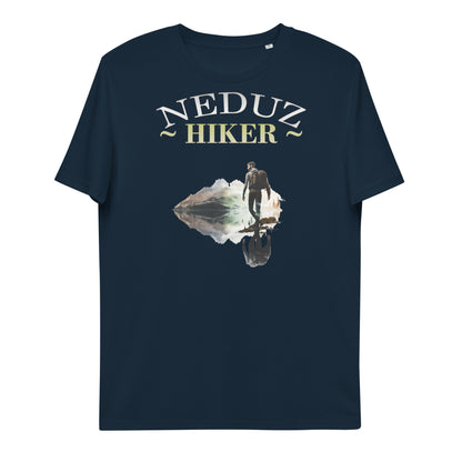 Unisex organic cotton t-shirt Vagabond Shirt Neduz Designs Hiker Shirt