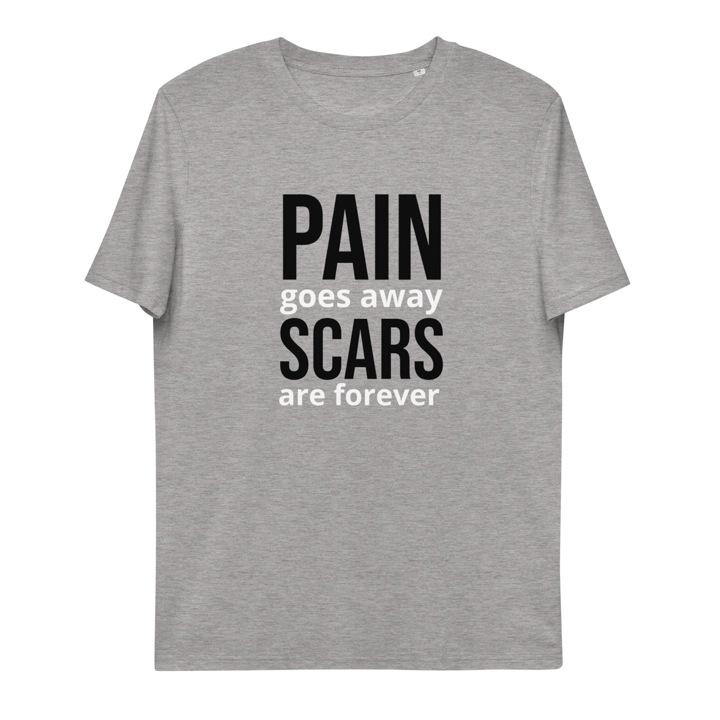 Neduz Designs Sense Scars Are Forever Unisex organic cotton t-shirt