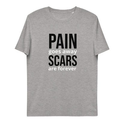 Neduz Designs Sense Scars Are Forever Unisex organic cotton t-shirt
