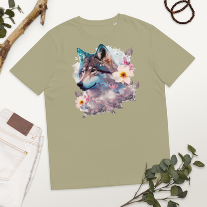 Neduz Designs Exposed Animals Wolf Unisex organic cotton t-shirt