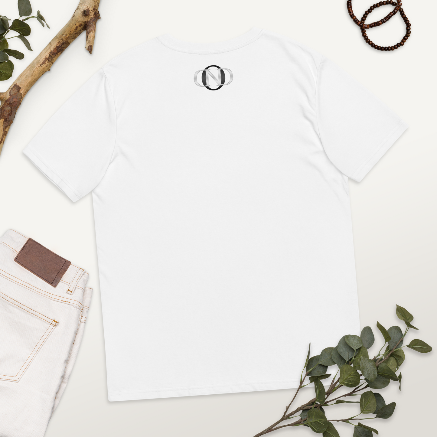 Neduz Designs Exposed Noel Tatilleri Ren Geyiği Unisex organik pamuklu t-shirt