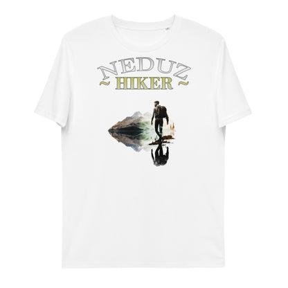 Unisex organic cotton t-shirt Vagabond Shirt Neduz Designs Hiker Shirt